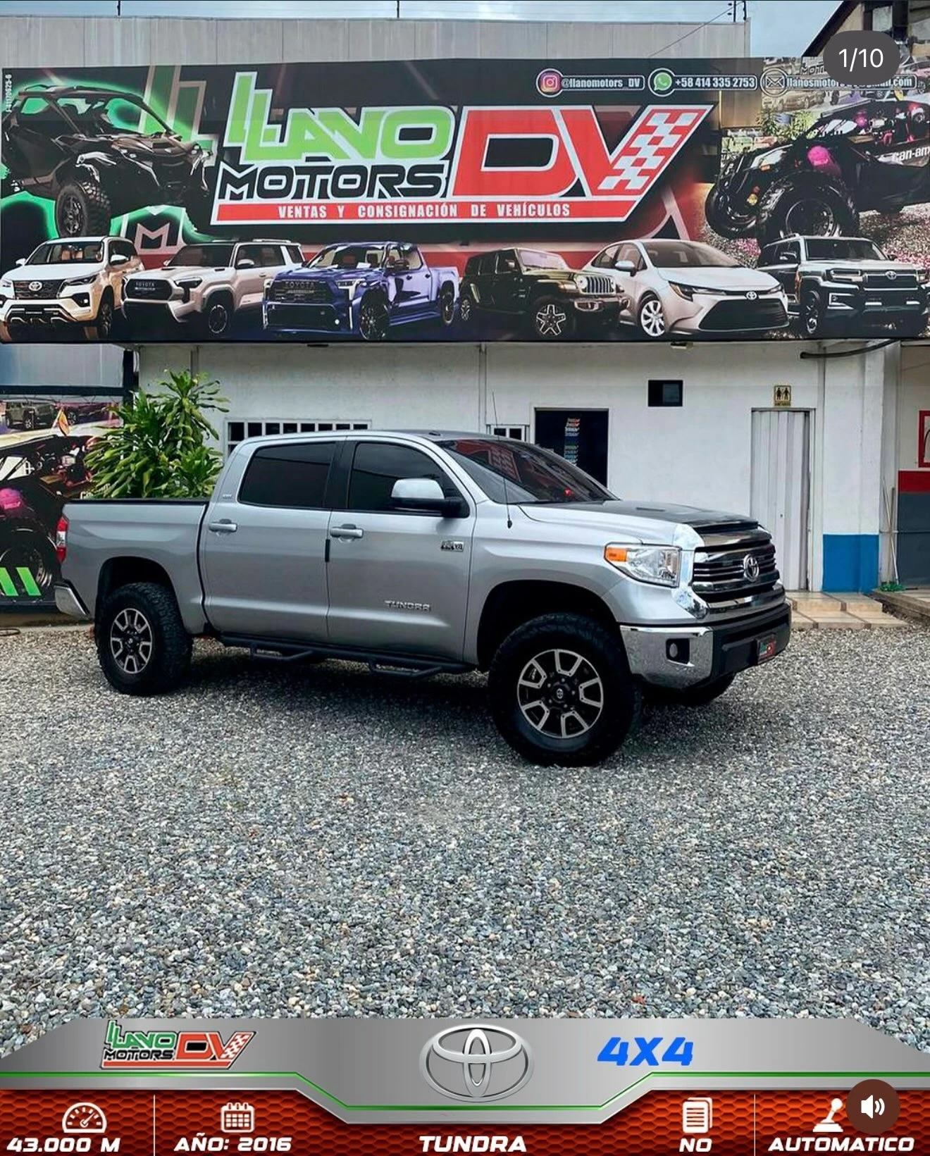 2016 Toyota Tundra 2016 V8 5.7 IMPECABLE