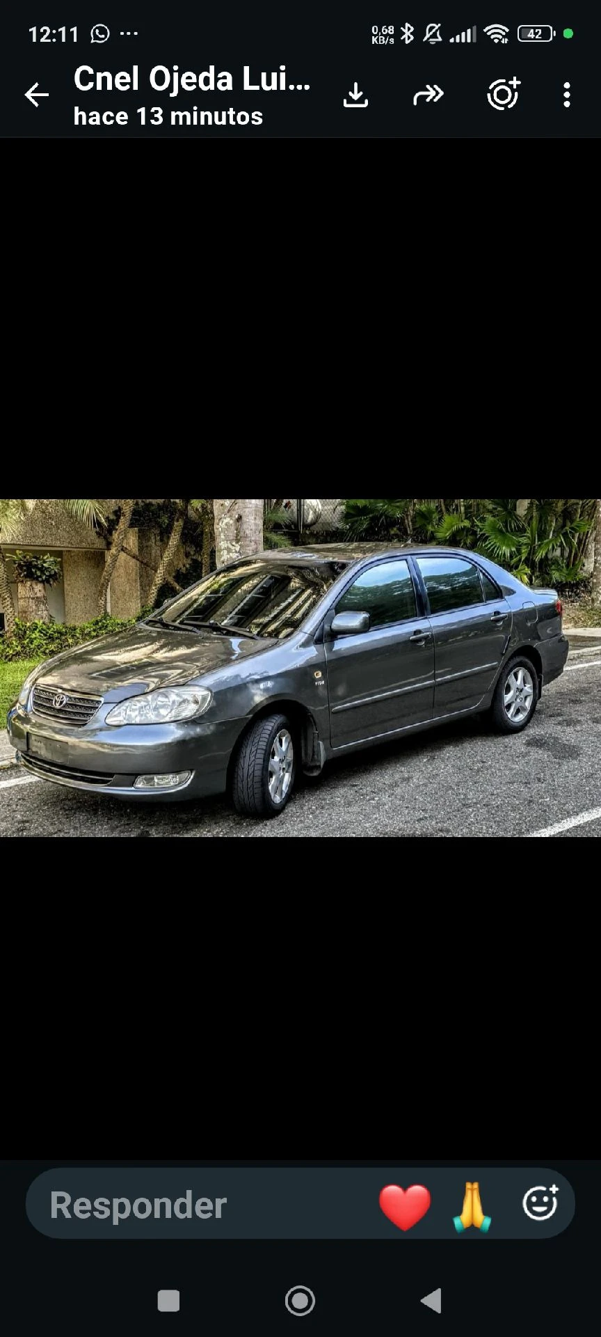 2008 Toyota Corolla Sensación XLI 1.6