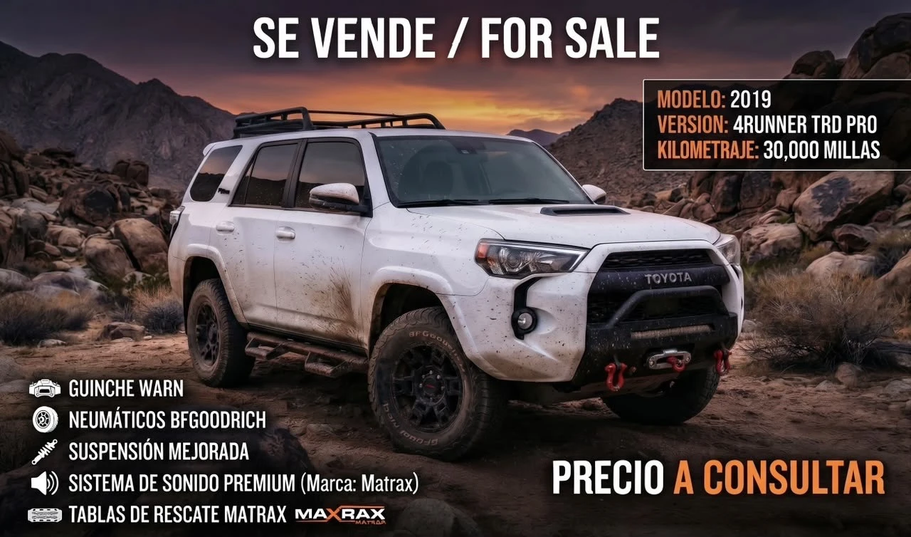 2019 Toyota 4Runner Trd pro