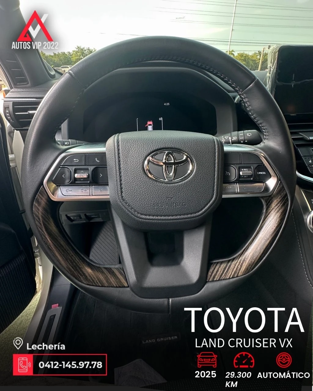 2025 Toyota Land Cruiser 300 VX — foto 7