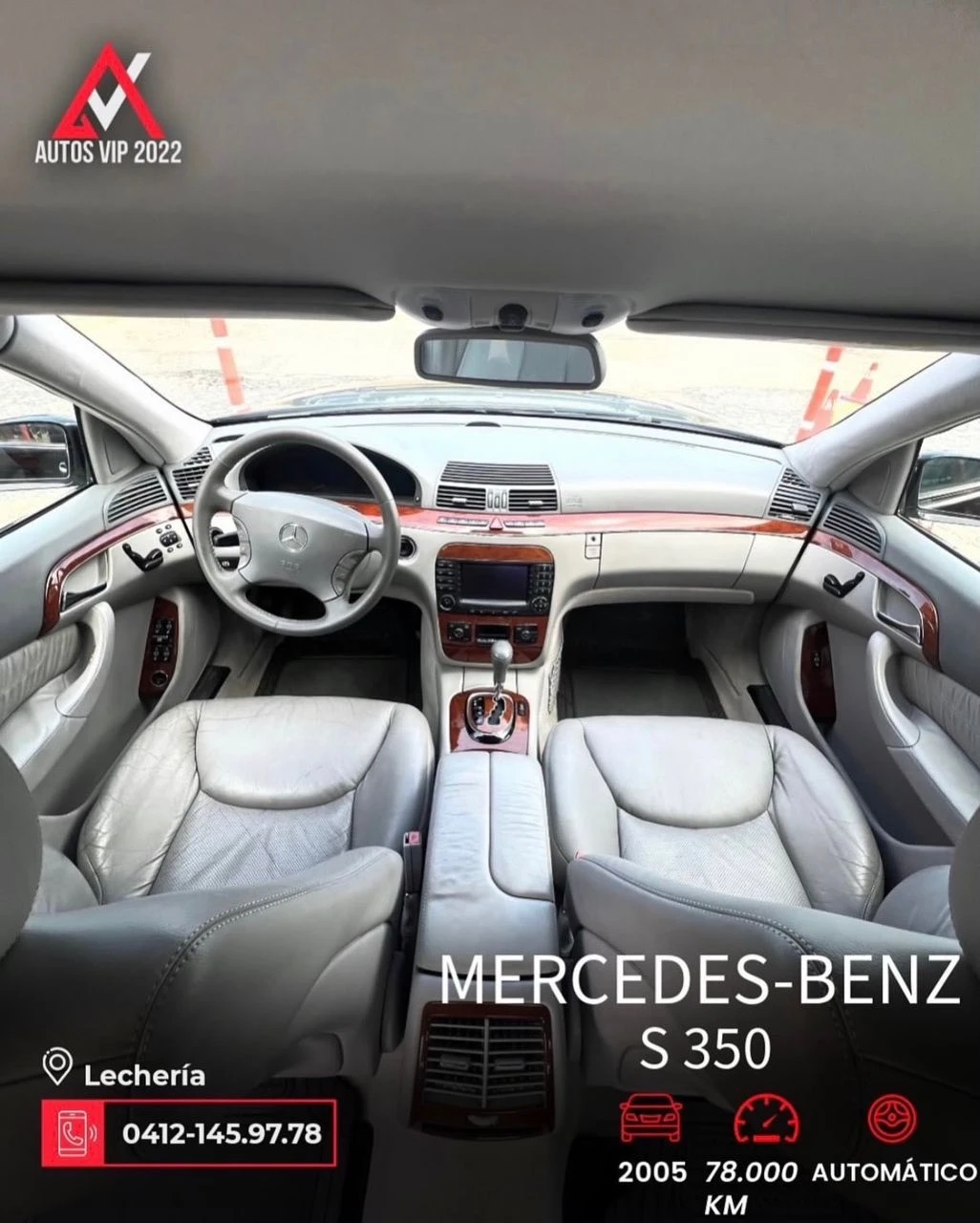 2005 Mercedes-Benz S-Class 350 — foto 8