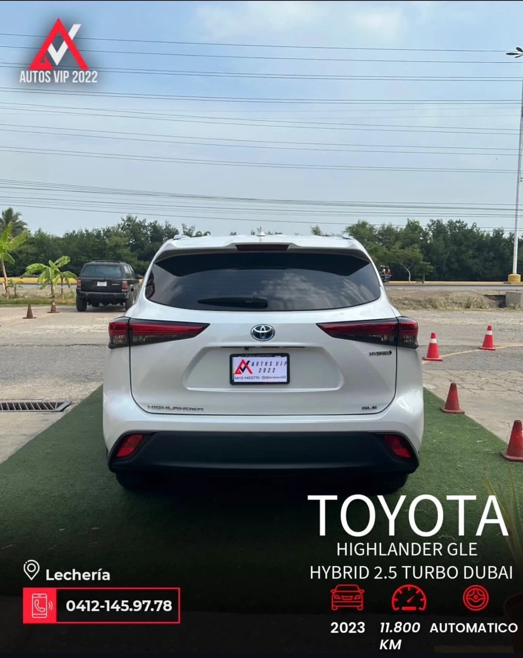 2023 Toyota Highlander Híbrido GLE 2.5 Turbo Dubai — foto 4