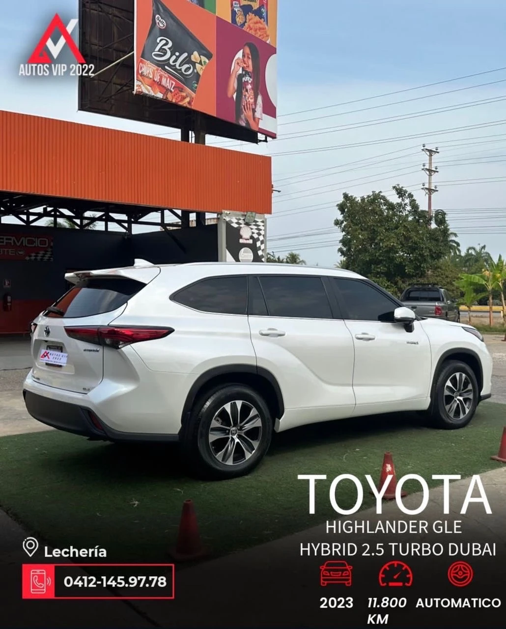 2023 Toyota Highlander Híbrido GLE 2.5 Turbo Dubai — foto 5