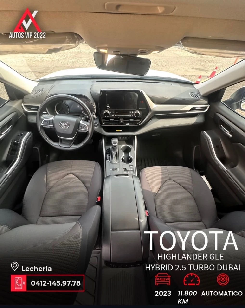 2023 Toyota Highlander Híbrido GLE 2.5 Turbo Dubai — foto 10