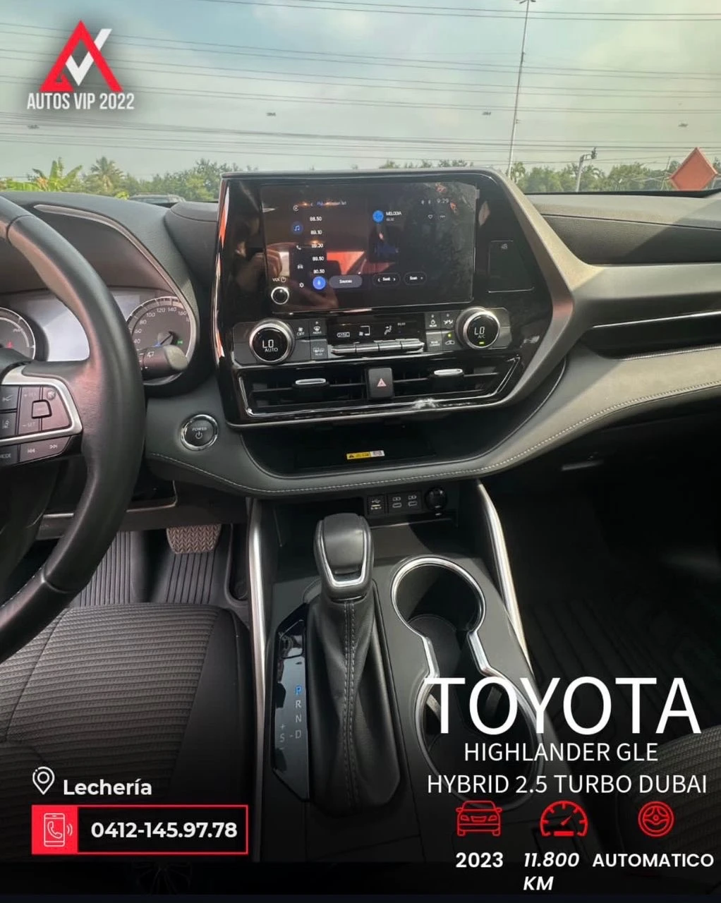 2023 Toyota Highlander Híbrido GLE 2.5 Turbo Dubai — foto 8