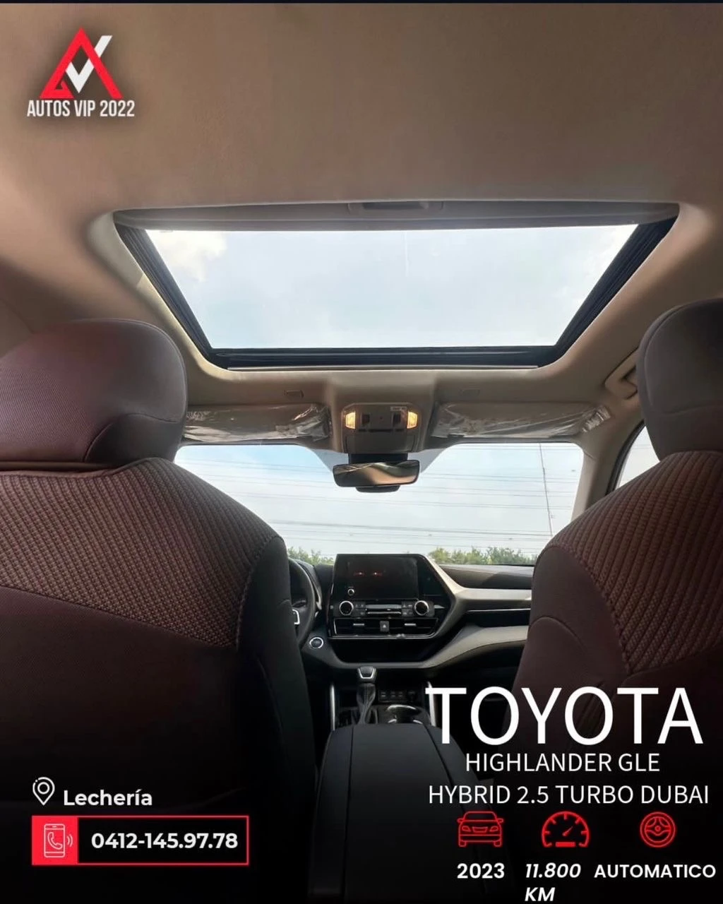 2023 Toyota Highlander Híbrido GLE 2.5 Turbo Dubai — foto 12