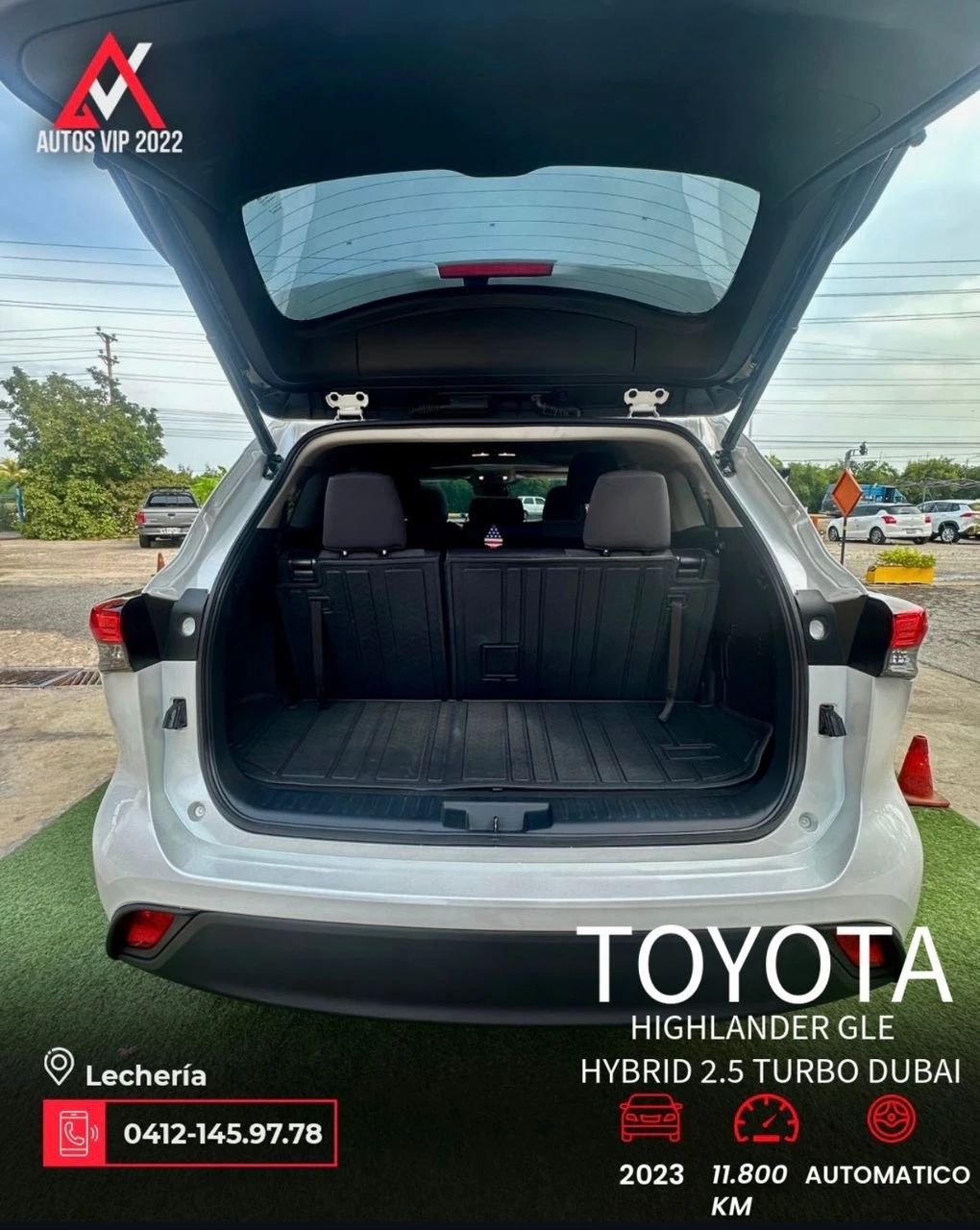 2023 Toyota Highlander Híbrido GLE 2.5 Turbo Dubai — foto 14