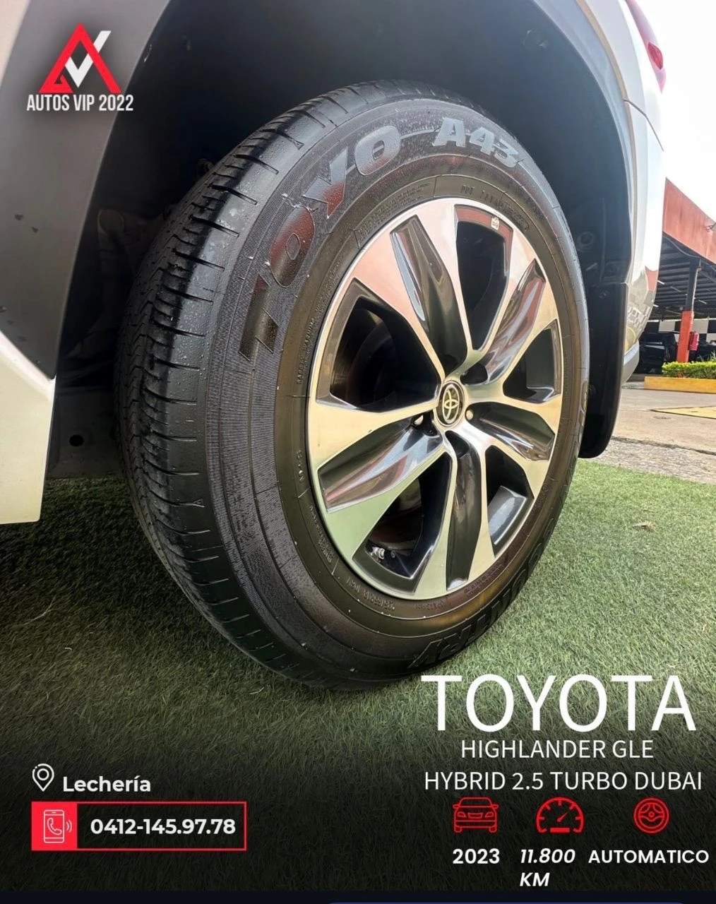 2023 Toyota Highlander Híbrido GLE 2.5 Turbo Dubai — foto 17