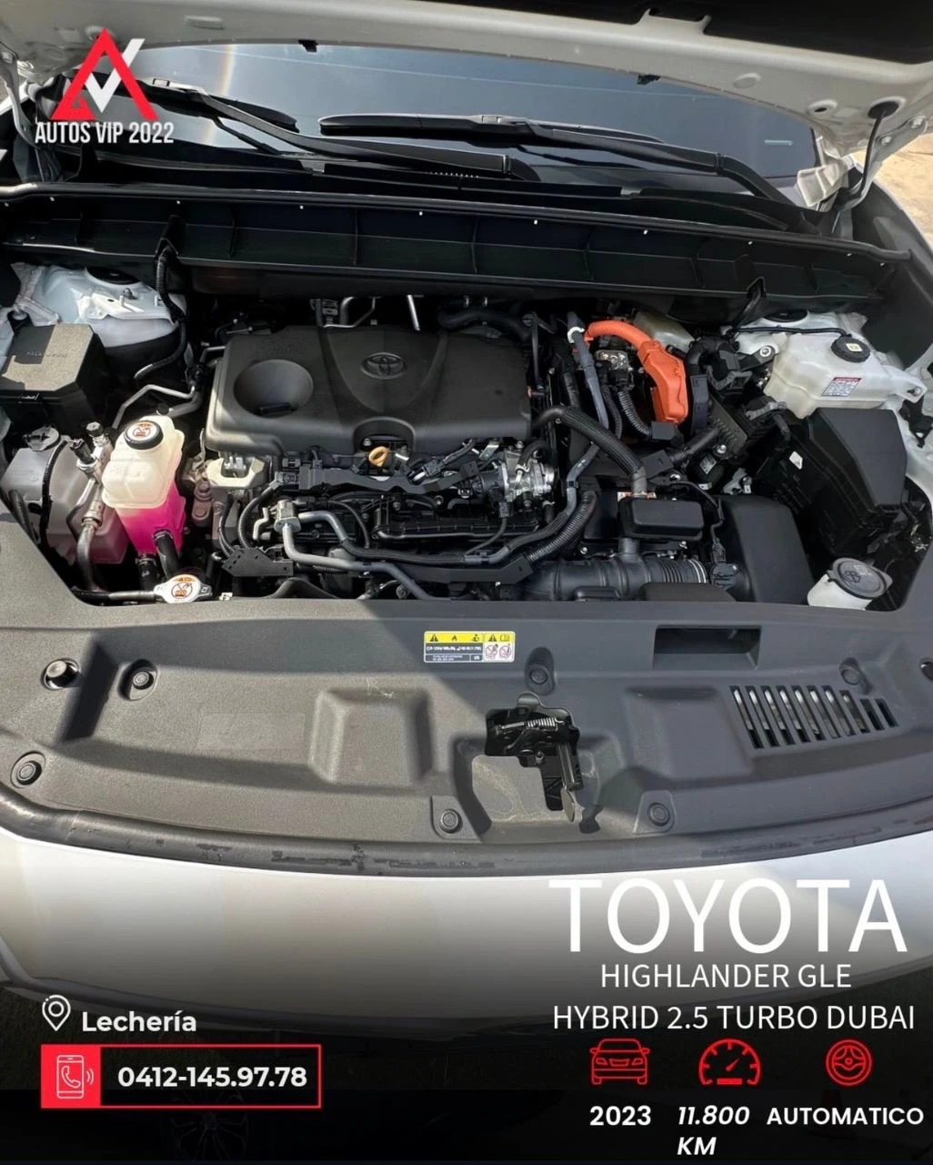 2023 Toyota Highlander Híbrido GLE 2.5 Turbo Dubai — foto 16