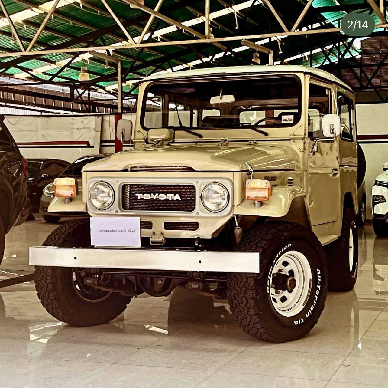 1984 Toyota FJ-40 Techo Duro — foto 2