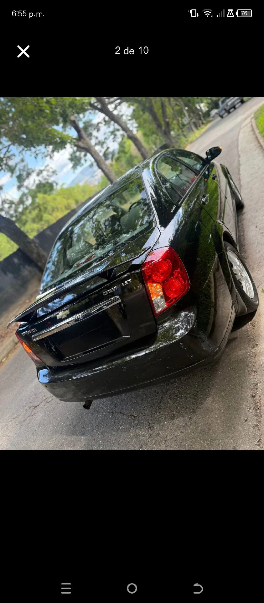 2010 Chevrolet Optra Advance — photo 2