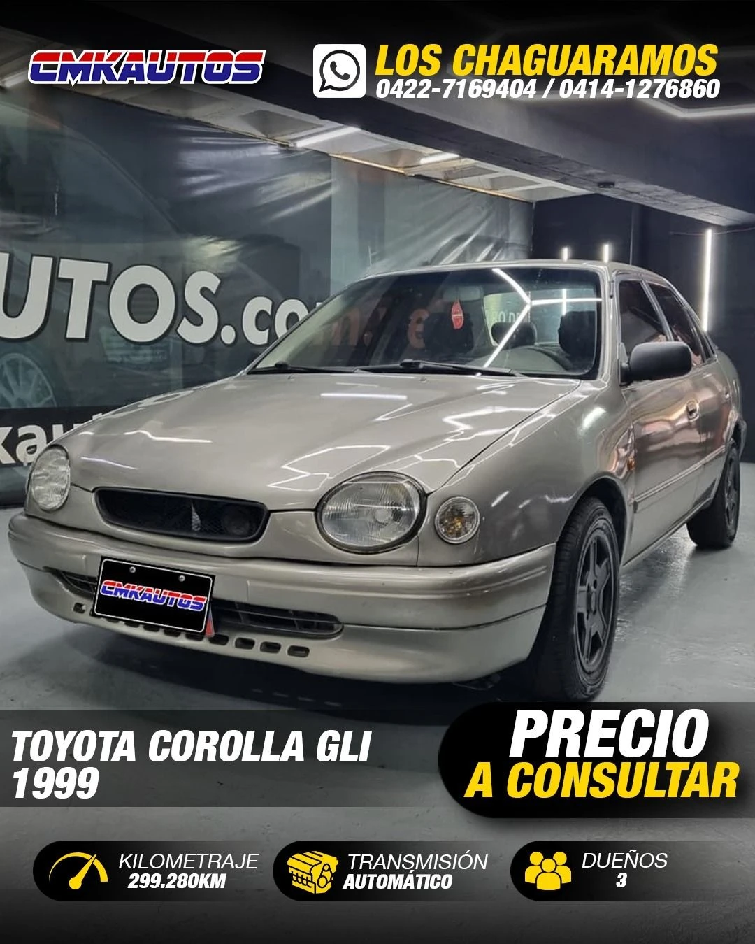 1999 Toyota Corolla GLI 1999 — photo 2