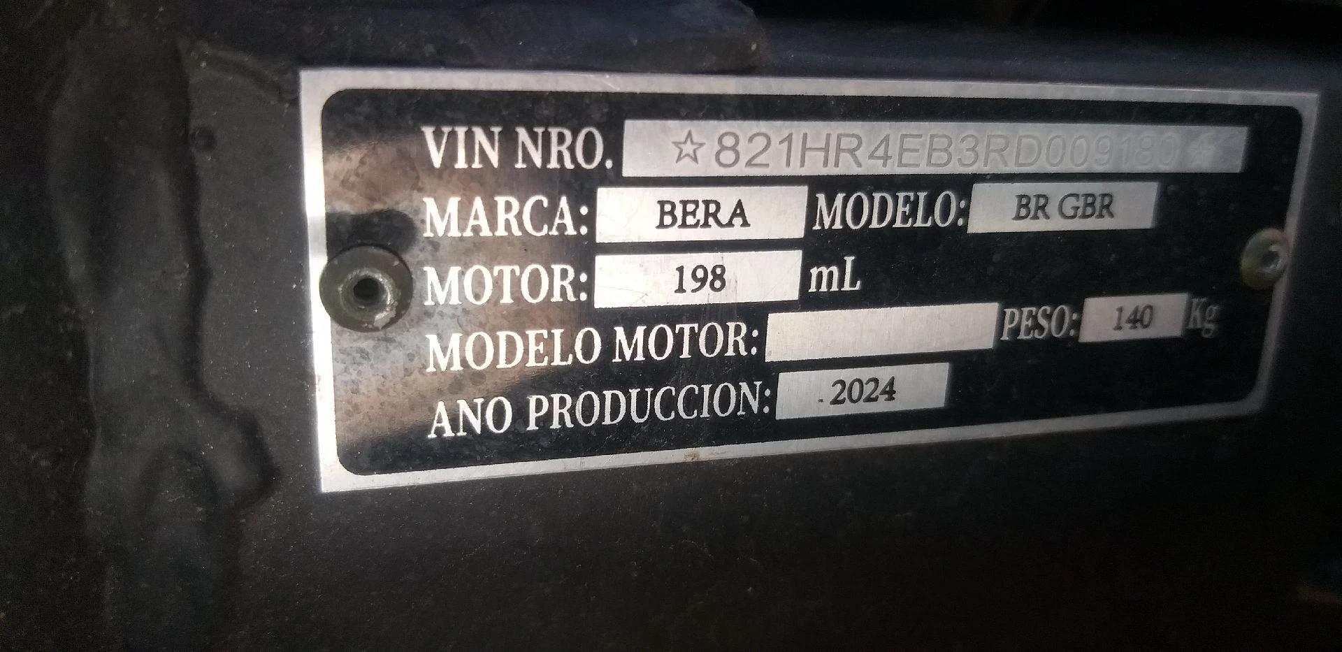 2024 Bera GBR 200 R1 — foto 5
